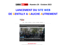 Lettre info web – N°26 – Octobre 2023 : un site web pour GGA !