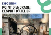 A la découverte des artistes graveurs, exposition “Point d Encrage, Esprit d‘Atelier”